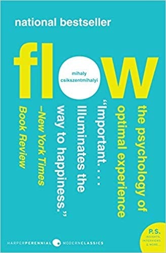 Cover of Flow by Mihaly Csikszentmihalyi