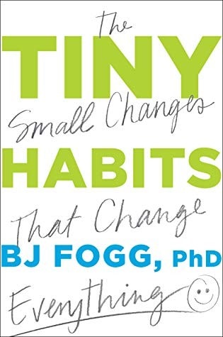 Cover of Tiny Habits by BJ Fogg